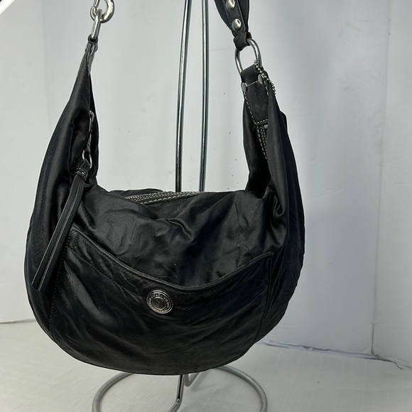 Coach Hampton weekend nylon with leather trim in black - Picture 1 of 10